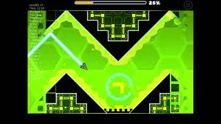  Every portal and yellow orb = 0.1+ speed yellow pad = 0.1- 