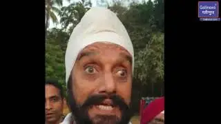 Angry PMC Bank Customer Protesting at Azad Maidan
