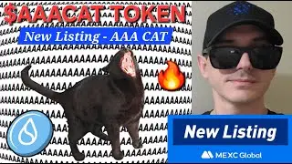 $AAACAT - AAA CAT TOKEN CRYPTO COIN HOW TO BUY AAACAT MEXC GLOBAL SUI BLOCKCHAIN BLUEMOVE MEMECOIN