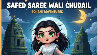 White Saree Ghost Story | Horror Animation with Moral Lesson#FunMoralsTV#cartoon#entertainment#moral