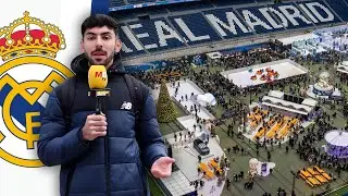 Así es ‘Mavidad Bernabéu’: el Santiago Bernabéu convertido en parque navideño 🎄⚽❄️REAL MADRID