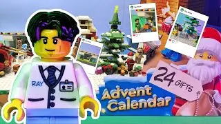 I build Christmas in LEGO City with Advent Calendar 2025 🎄