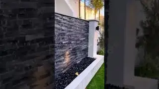 Transform walls with Earth Stona's stunning natural stone cladding! #StoneCladding #EarthStona