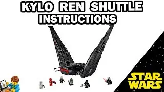 LEGO INSTRUCTIONS - KYLO REN SHUTTLE - STAR WARS - LEGO Set 75256