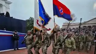 2025 Marching Through History: Virginia National Guard Pass in Review with Live Band Accompaniment