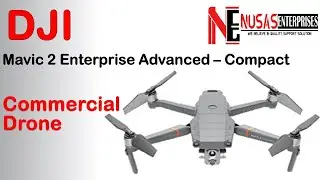 DJI Mavic 2 Enterprise Advanced - Compact Commercial Drone | Best Drone Camera with Thermal Camera