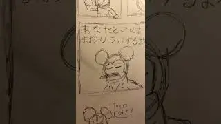 Mickey Mouse sings shinunoga e wa #drawing #memes