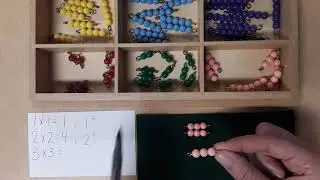 Montessori Squares of Numbers
