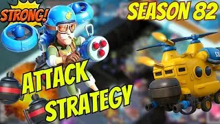 Boom Beach Warships Season 82 [ Cpt.Rudy. Heavy Choppa Attack Strategy]