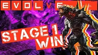 Evolve Stage 1 Goliath Win in 2 Minutes
