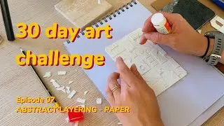Episode 7 - 30 day art challenge - Sean Thornhill inspired  - Paper