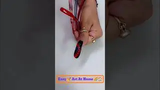 Easy nail art design 💅🏻#shorts #nailartdesigns#longnails #nailart #viral #shortvideo #naildecoration