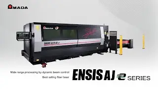 Wide range processing by dynamic beam control. Best selling fiber laser ENSIS-AJe Series