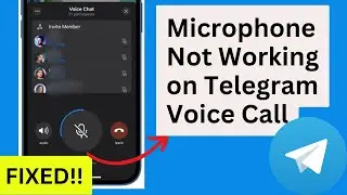 Solve Microphone Problem on Telegram Apps || Microphone Not Working on Telegram Voice Call
