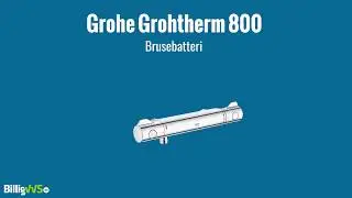 Grohe Grohtherm 800 Brusebatteri