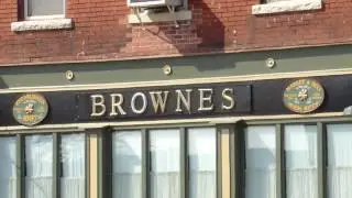 Chat with old Fr. Quinn, at Brownes Irish Street Faire Festival #37