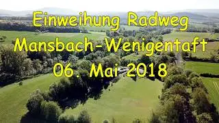 Einweihung Radweg Mansbach Wenigentaft