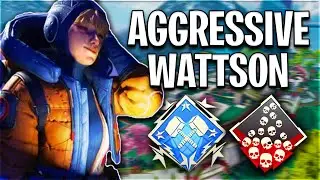 HAVE YOU SEEN A WATTSON THIS AGGRESSIVE? | Apex Legends Season 12