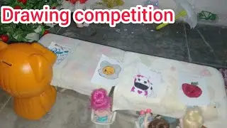Dill wali Barbie Indian doll routine  drawing competition epi 5