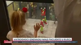 RTL - Vatrogasci Božićnjaci razveselili najmlađe