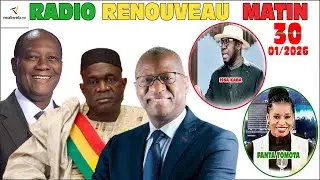 LE MATINAL DE LA RADIO RENOUVEAU FM du 30 Janvier 2026