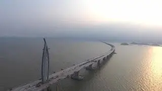 Hong Kong-Zhuhai-Macao Bridge links city cluster in the Pearl River Delta