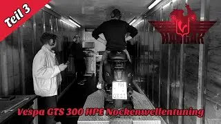 Vespa GTS300 Nockenwelle-TUNING Teil3,Anpassung Vario,Kupplung und Luftfilter, Malossi Forcemaster 3