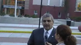 Mayor Sullivan at Latin Pride National Awards in Lawrence