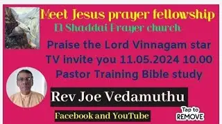 pastorTraining vinnagam star TV Rev Joe Vedamuthu