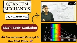 Black Body Radiation | Wien&rsquo;s Law & Stefan&ndash;Boltzmann Law ( Day - 1)Physics Explained #quantumphysics