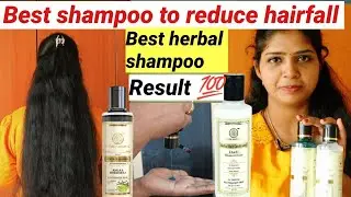 Best shampoo to reduce hairfall,dry hair,frizzy hair/ khadi shampoo review in tamil/