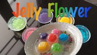 How to Make Jelly Glass Flower 3 D | Jelly Fancy TH