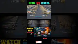 Iran vs Israel military power comparison 2026  #iran #israel #usa #power