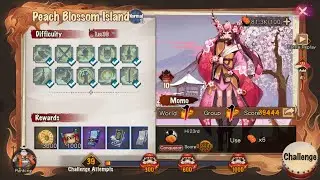 Onmyoji - Ultra Area Boss - 89444 Peach Blossom Island - Momo - E.China