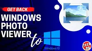 Activate Windows Photo Viewer  in Windows 10 - [ Tech Mo ]