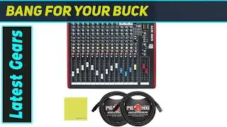 Allen & Heath ZED-16FX: Powerhouse Mixer for Live & Studio
