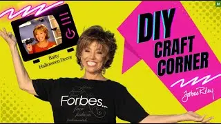 DIY Halloween Decorations made from Scratch with Celebrity TV Host Forbes Riley