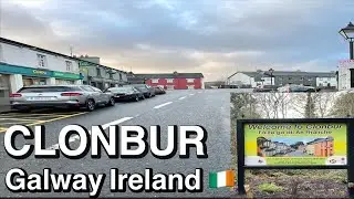 Clonbur Village County Galway Ireland 🇮🇪 (4K) Walking & Cinematic Video