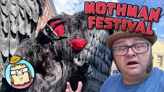 Mothman Festival 2024! Mothman Burrito! I Met the Grafton Monster!  Point Pleasant, WV