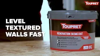 Level Textured Walls Fast | Toupret Renovation Skimcoat