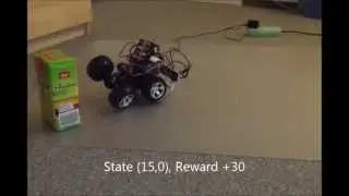 Q-Learning on a Raspberry Pi controlled RC car