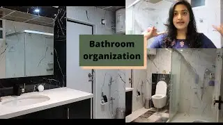 Indian bathroom organization | Bathroom tour | Organized Bathroom