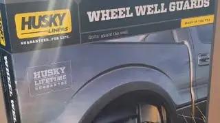Just installed Husky Wheel Well guards on 2019 Ram 1500