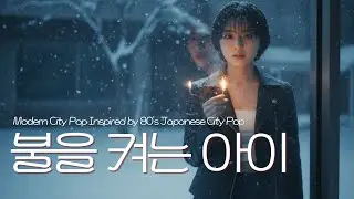 하은채 - 불을 켜는 아이 (80년대 시티팝 스타일) | #aimusic #citypop
