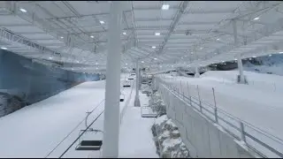 SN&Oslash; fra drone-view