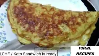 LCHF Keto Sandwich #KetoSandwich
