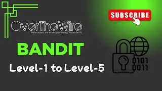 Bandit Level 1 to 5 🏴 Over The Wire  CTF Walkthrough 👨&zwj;💻