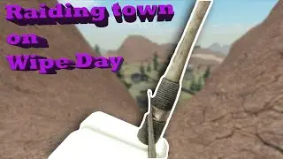 WIPE DAY! RAIDING TOWN (Roblox Dust) (ft. MercilessBandit)