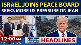 Netanyahu Signs On To Board of Peace | Wants Limits on Tehran&rsquo;s Missile Programme | 12 AM Headlines