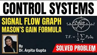 Introduction of Mason's Gain Formula  | Find Transfer Function of SFG | Control Systems